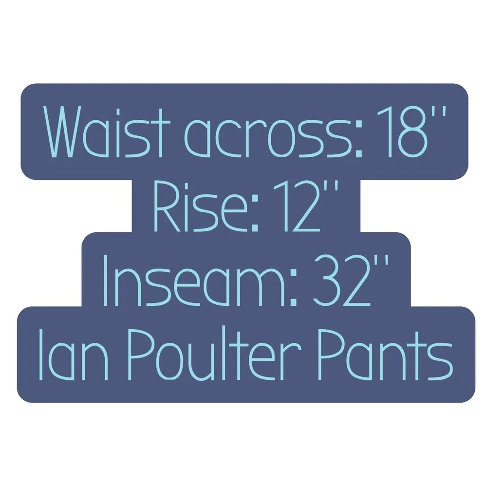 Ian Poulter Design Plaid Golf Pants Men 36x32 Milled Wool Tartan British Trouser